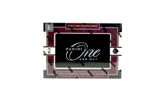 2020-21 NBA PANINI ONE AND ONE